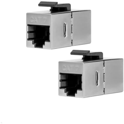 TecLines TKM015 Keystone Modul LAN CAT 7 RJ45 Buchse/Buchse (2)