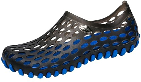 Mens Sandals Shower Shoes, Dry Quickly Beach Swim Pool River Water Shoes Comfort Garden Clogs Blue 8.5 US