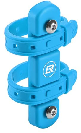 ROCKBROS Adapter für Fahrrad Flaschenhalter Kein Stanzen Fahrradflaschenhalterung Adapter Fahrradzubehör Getränkehalter Basis Umbau Universal für MTB Rennrad Mountainbike