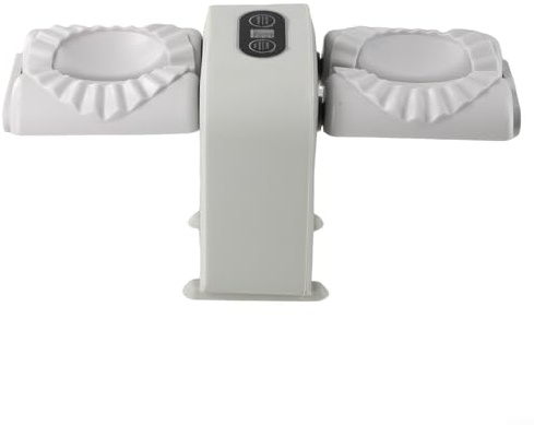 HavenDomicile Macchina elettrica per ravioli, macchina automatica per ravioli, con doppia modalità di ricarica, elettrodomestico da cucina per Wonton Potsticker grigio