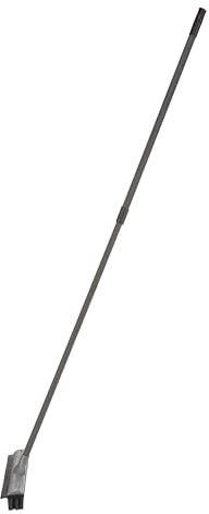 AQUA CLEAN Universalbesen mit Teleskopstiel 90–150 cm Grau | Mit A-Gummiborsten, Abziehlippe und Teleskopstiel 90–150 cm für Böden, Teppiche, Terrasse und Haushalt