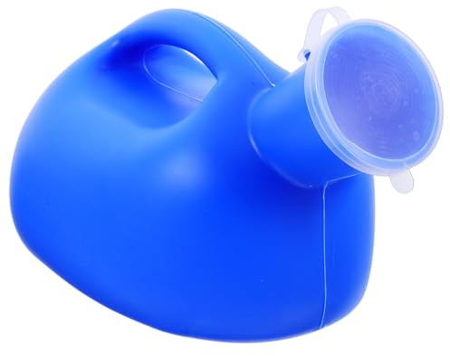 TOYANDONA Auslaufsichere Leicht zu Reinigen aus Kunststoff mit Deckel Urinflasche Ml Tragbares Urinal und Bruchsicher für Männer für Notfälle und Zuhause