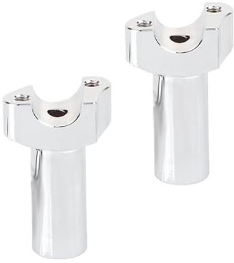 Riser Manubrio Dritto Da 3,5 Pollici Per Motociclette Per Harley Softail Dyna Street Bob Sportster Base In Alluminio Dritta