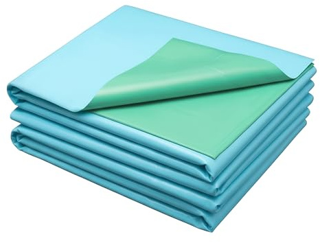 Garronda Telo per Laghetto 6x1 m Fino a 8x10 m PE 0,5 mm – Telo Impermeabile per laghetto Giardino, Stagno Pesci, ruscello e Fontana, Resistente UV, 3 Strati,Blu-Verde, GD-0223
