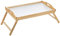 Zeller Present 24038 Plateau pour Petit-Déjeuner au Lit en Pin 51 x 32 x 25 cm