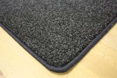 Velour Teppichboden Chic anthrazit (97), Auslegeware 1450 x 400cm