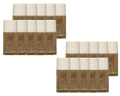 NaturGut 20 x 50 ml Rollon Glasflaschen mit Kugel und Verschlusskappe