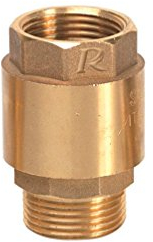 Ribiland - Clapet anti-retour laiton 11/4 sortie mâle/entrée femelle - PRCAMF2 - Ribiland