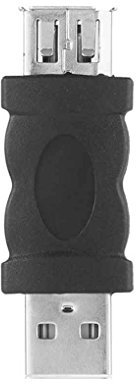 rongweiwang Portable Firewire IEEE 1394 6 Broches Femelle Adaptateur USB 1394 Type de 1.1/2.0 A Adaptateur mâle