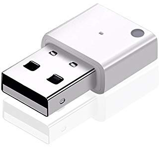 TOTMOX Receptor de música Bluetooth, portátil MP3 Bluetooth 5.0 Receptor de audio estéreo para audio USB, amplificador, multimedia, radio de coche