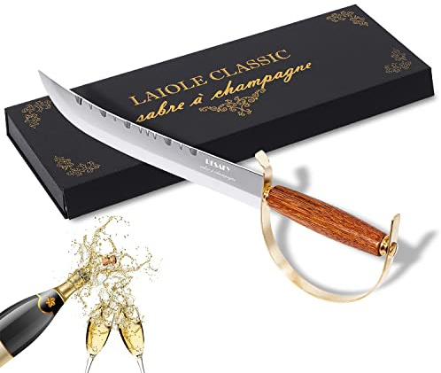 Resafy Champagne Saber With Gift Box Sparkling Wine Opener Champagne Knife Champagne Sword Champagne Opener