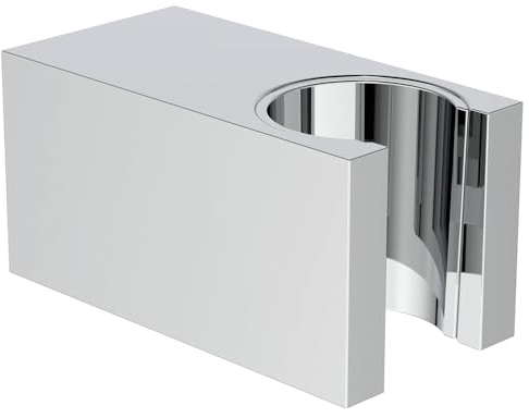 Shower Head Holder - Ideal Standard Idealrain Square Shower Head Holder, Chrome, BC770AA