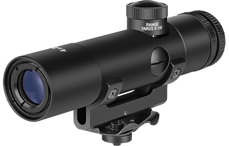 SPINA OPTICS Hunting Rifle Scope 4X20 Carry Handle Scope Optics with Duplex Reticle