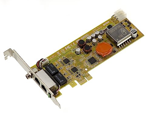 KALEA-INFORMATIQUE Carte PCIe 2 Ports 2.5 Gigabit Ethernet avec Fonction Power Over Ethernet PoE+ 30W. Chipset Intel I225 LM Dual 2.5G