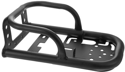 PENIKOKO Portabiciclette Posteriore Regolabile per Bici Elettriche Multifunzionale con Spazio Stoccaggio per Sedili Posteriori Compatibile con Diversi Biciclette Elettriche