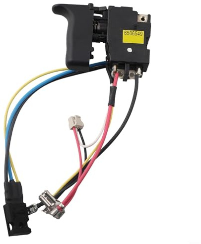 CYRENT Replace 6506549 Switch, for BHR162/BHR202/DHR202 18v Hammer Drill 638882-6