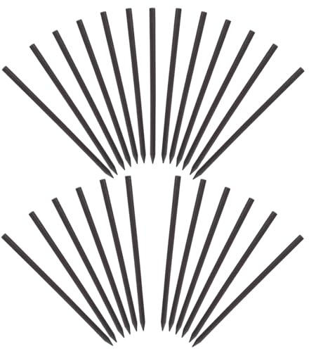 DECOMELODY Épingles à Cheveux en Bois 15cm Lot de 25 Forme Crayon Accessoires pour Cheveux Style Simple Élégantes pour Mariage et Rassemblement
