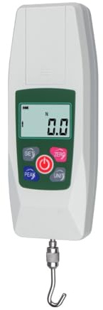 MEIVIYA Medidor de Fuerza Digital, Mini dinamómetro for Pruebas de tensión y compresión (N, kg, LB, oz)
