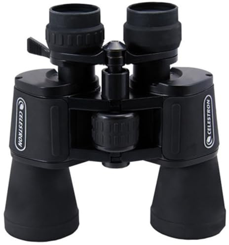 CELESTRON | Prismáticos Upclose G2 10-30x50 (Prismáticos Profesionales, Resistente a Salpicaduras, Aumento 10-30x, Imágenes más Brillantes) Color Negro.