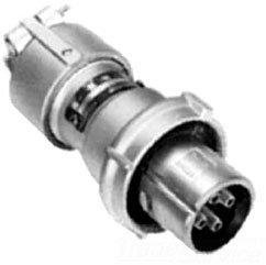 Appleton ACP3023BC Pin & Sleeve Plug, 30A, 600V, Style 2, 3P2W, Clamping Ring