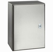 Legrand 035206 Coffret Atlantic Inox 304L Vertical avec 1 Porte IP66 IK10, 700mm x 500mm x 250mm