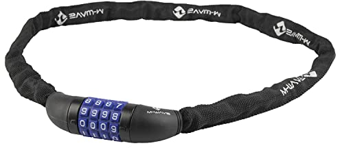 Fahrradschloss Zahlen-Kettenschloss, Zahlencode, kompakt & leicht, D 3,5.9 von M-WAVE