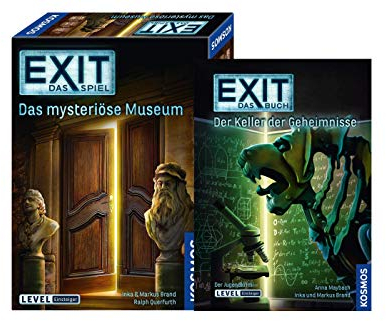 EXIT Kosmos 694227 Spiel: Das mysteriöse Museum Buch: Der Keller der Geheimnisse (Level Einsteiger)