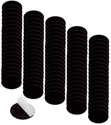 Magnetplättchen Selbstklebend Stark - Magnete zum Basteln und Kleben - selbstklebende Plättchen - Poster Bilder Unsichtbare Befestigung (20mm)