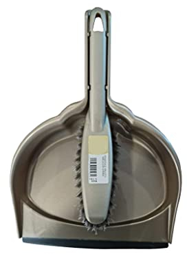 MAQA Scopetta e paletta in plastica, set Paletta 22x30 con spazzola ad incastro, paletta e scopino per immondizia