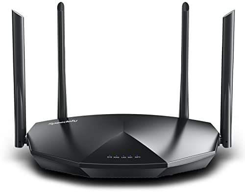 Speedefy High Speed Pro WiFi Router - Dual Band AC2100 Wireless Router for Streaming & Gaming, Up to 35 Devices, 2000 sq.ft Coverage, 4X4 MU-MIMO, USB Port, Parental Control (Model: K8), Black (K8-DI)