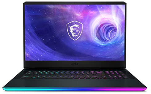 MSI Notebook Raider GE76 Gaming Laptop (12UH-419UK), Intel Core i7-12700H, 17.3 Inches FHD 360Hz Panel, NVIDIA RTX 3080, 32GB, 1TB SSD, Windows 11 - Titanium Blue
