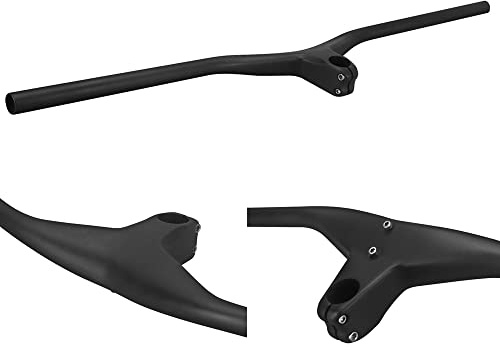 RXL SL 28.6 lenker carbon riser downhill integrierte mtb lenker 720 * 80mm | 1-1/8UD matt mtb lenker carbon mit vorbau bend up 5°