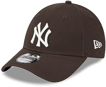 New Era New York Yankees MLB League Essential Brown White 9Forty Adjustable Cap - One-Size