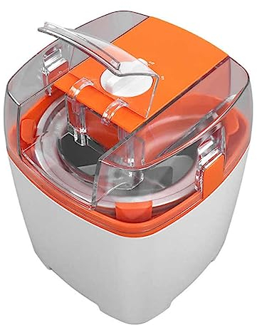 GRFIT heladera Ninja Máquina automática for Hacer Helados de 1500ml, máquina for Hacer postres con Cubierta Superior Transparente, máquina for Hacer Helados de Frutas for el hogar Heladera