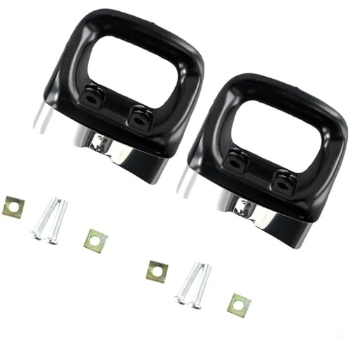 HEIBTENY Nuevas asas laterales, asas laterales, 2 unidades, protección contra quemaduras, baquelita, resistencia a la temperatura, para olla de un solo o doble tornillo, olla de cocina, vaporizador