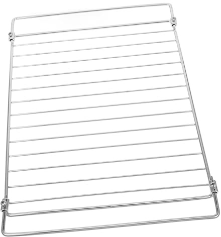 1 Stück Edelstahl Grillnetz für Elektrobackofen, Silber | Haushaltsküche, nicht Haftend und Pflegeleicht, als Grillkühlgestell für Back und Grillarbeiten