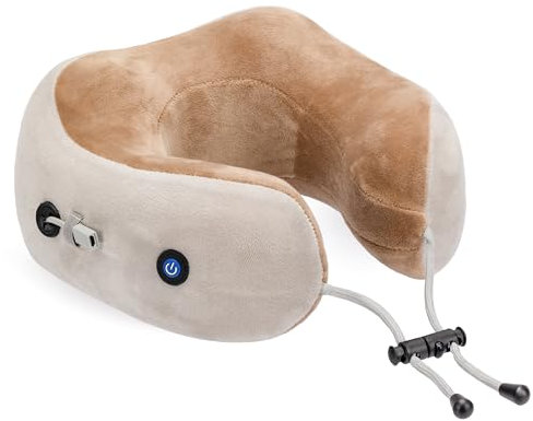 Massaggiatore Cervicale – Design Ergonomico e Compatto – Silenzioso e Portatile con Borsa Inclusa – Allevia Dolori Muscolari e Tensioni al Collo e Spalle