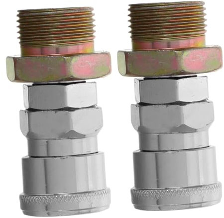 PRETYZOOM 2pcs Truck Fuel Tank Hose Fitting Kit Quick Release Gas Connector for Fuel Transfer Gas Tank Coupling Compatible Can and Line
