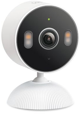 Tapo C113 Telecamera WiFi Esterno 2K 3MP, IP65, Visione Notturna a Colori con Spotlight, Rilevamento Smart AI, Audio Bidirezionale, Allarme Sonoro e Luminoso, Compatibile con Alexa