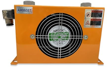 Radiatore ad aria Radiatore ad olio AH0607T-CA AW0607T Radiatore raffreddato ad aria Scambiatore di calore idraulico Per uso fai da te(12V)
