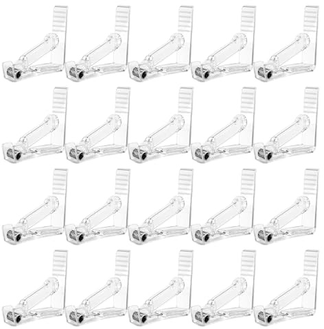 Liakyunf Sujetamanteles, 20 Unidades de Pinzas Sujetamanteles, Función Antiviento para Camping Restaurante Cena Interior Exterior, Fiestas Navidad Cumpleaños Bodas