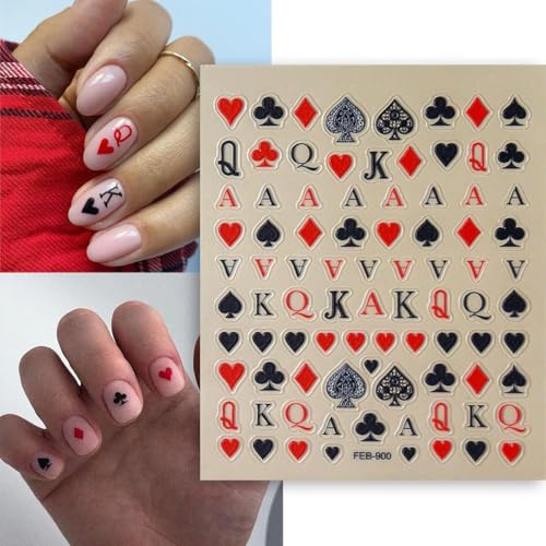 Nail Art Stickers Decoración, Stickers de Uñas, Pegatinas de Art de Uñas Decorativas, Autoadhesivas Pegatinas para Mujeres Niñas, Accessoires Ongles pour Halloween et Carnavals (A)