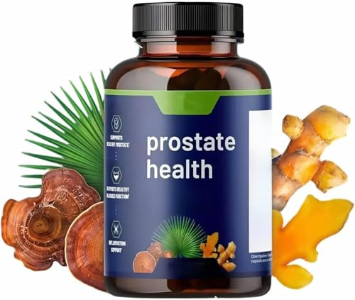 Prostatahälsa för män, manlig hälsoblandning, förbättrar sömnen, stöder urinhälsa och tömning av blåsan