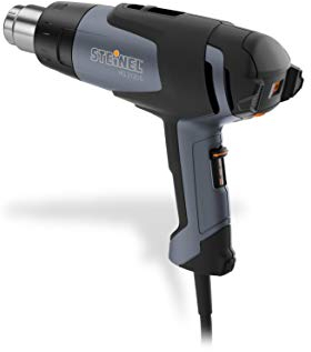 Steinel Pistola ad aria calda HG 2120 E - Termosoffiatore con incl. 3 ugelli, tubi termoretraibili e valigetta, potenza 2200 W, cavo 2,2 m, vita utile 750 ore