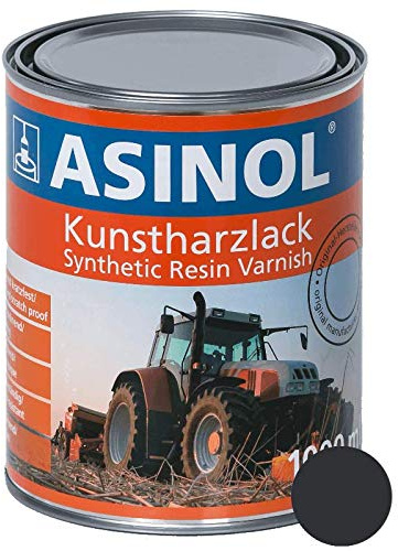 ASINOL Still grau 1.000 ml Kunstharzlack Farbe Lack 1l Liter Dose