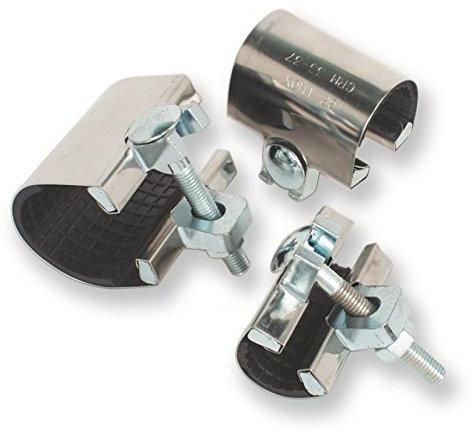 Acquastilla 100433 Collare Inox di Riparazione con Bullone, Multicolore