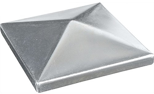 Vasalat 302311 Tappo per pali in legno 90x 90 mm in acciaio inox antiruggine