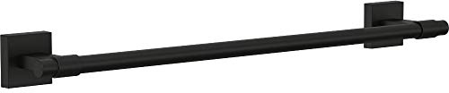 Franklin Brass Towel Rack | 18 Inch Matte Black Towel Bar for Bathroom, Kitchen | Maxted Accessories