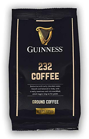 Exclusive Guinness '232' Coffee Brew – 227g Ground/Filter Coffee by Tiki Tonga | Rich Roast, Crafted in the UK
