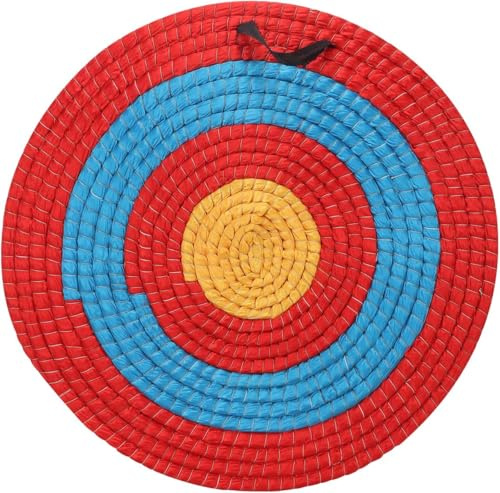 Youyijia Archery Target Solid Straw Round Target Shooting Bow for Outdoor Sports 21.6 inches Diameter